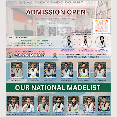 DTAG Dojang Taekwondo Academy Gorakhpur