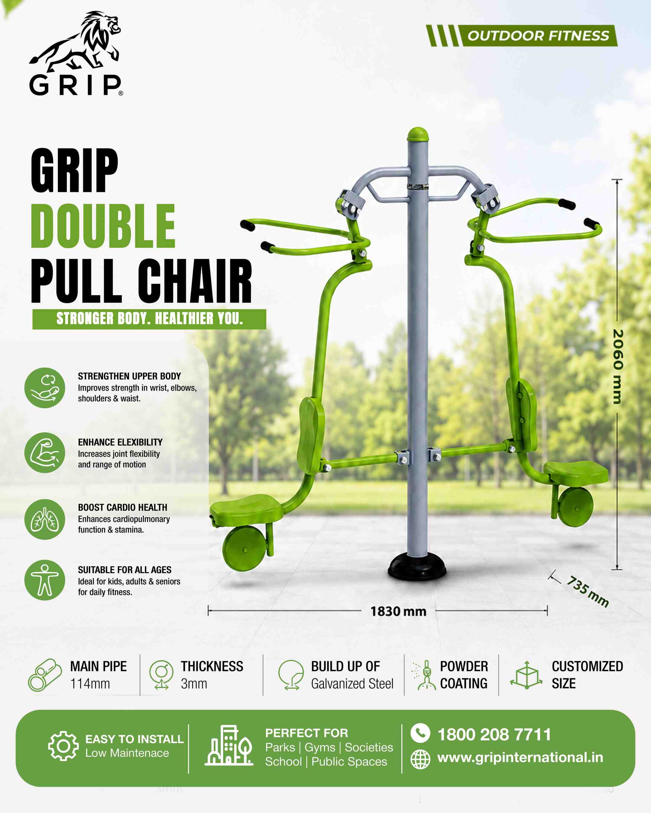 GRIP Double Pull Chair