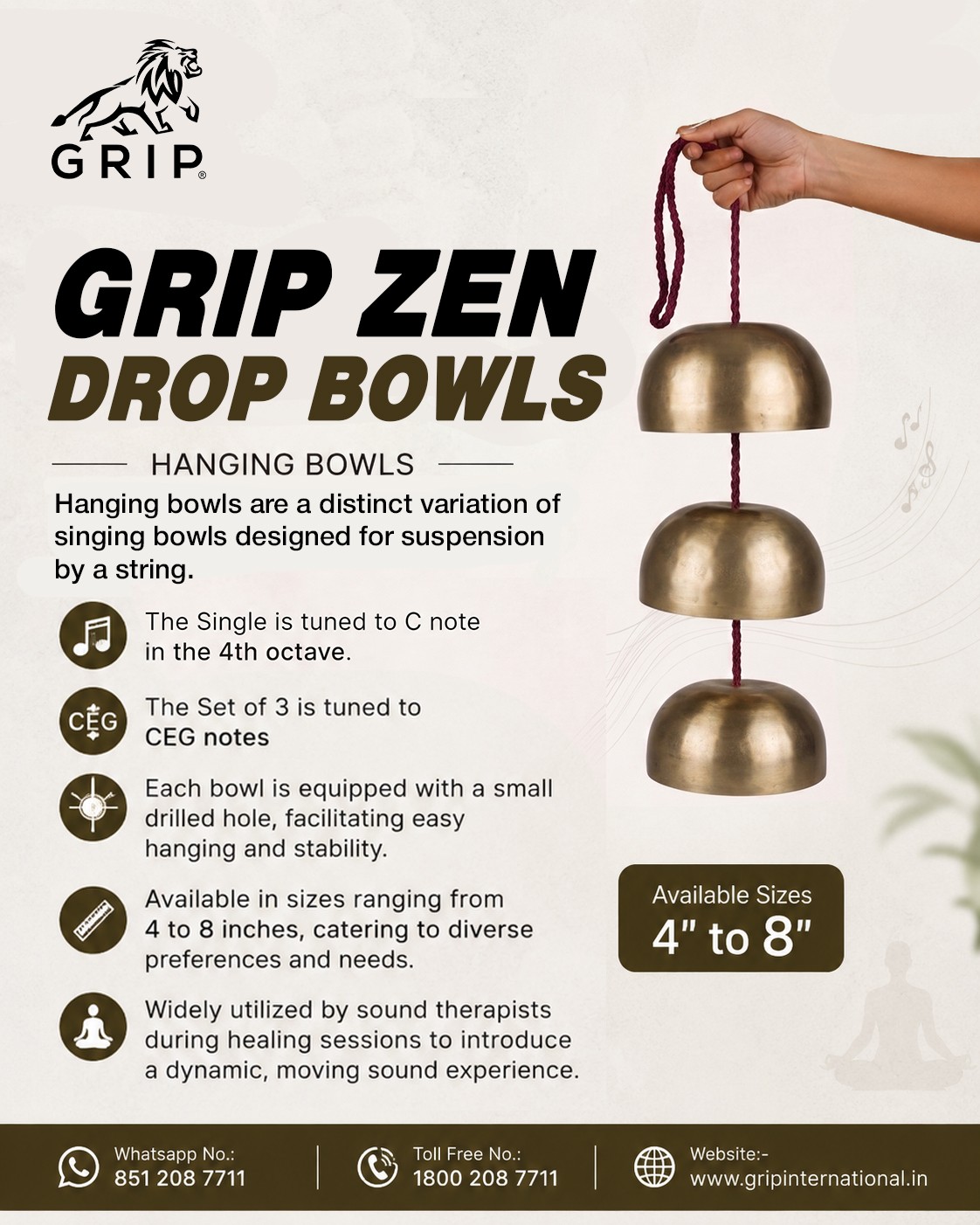 Zen Drop Bowls
