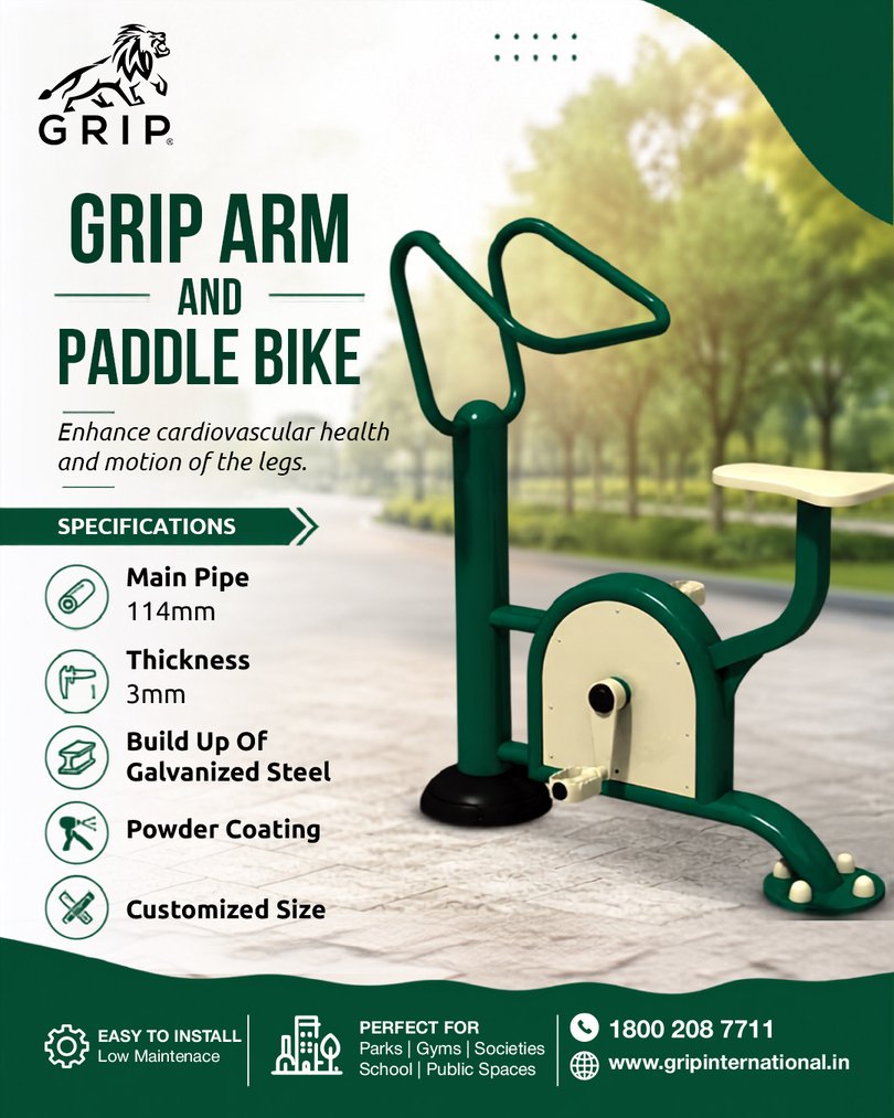 GRIP Arm and Paddle Bike