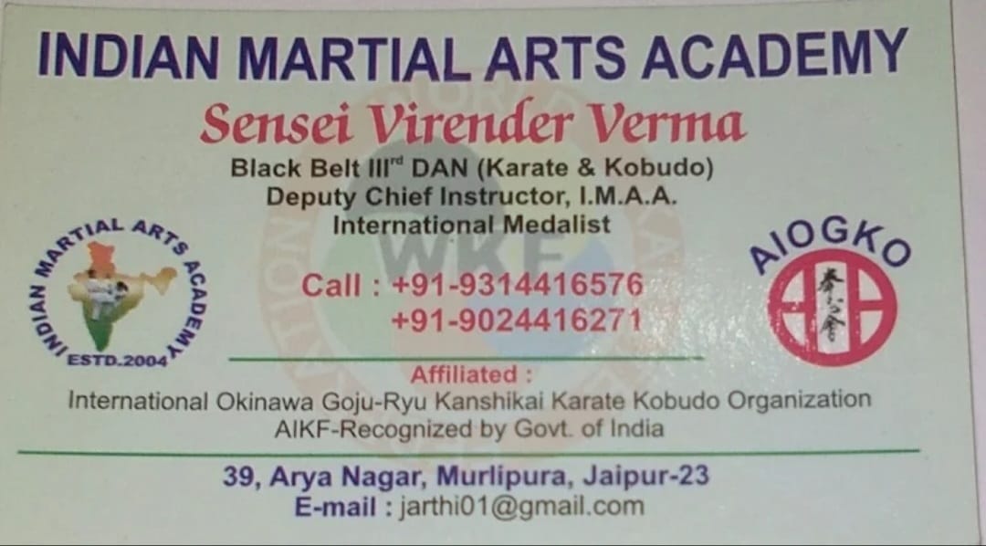 Karate Academy(Sensei Virendra Verma) Karate Club